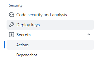 repository-secrets